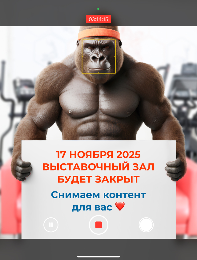 В понедельник (17 ноября 2025 г.) выставочный зал не будет работать.