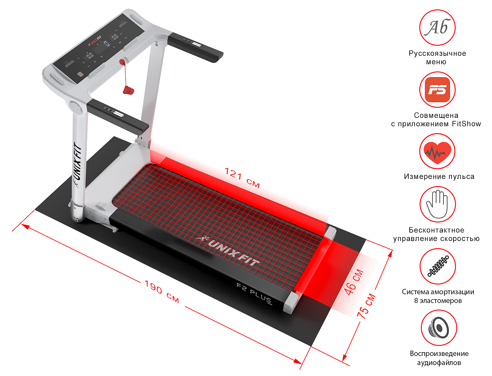 UNIXFIT Hi-tech F2 PLUS Arctic Ice photo 16