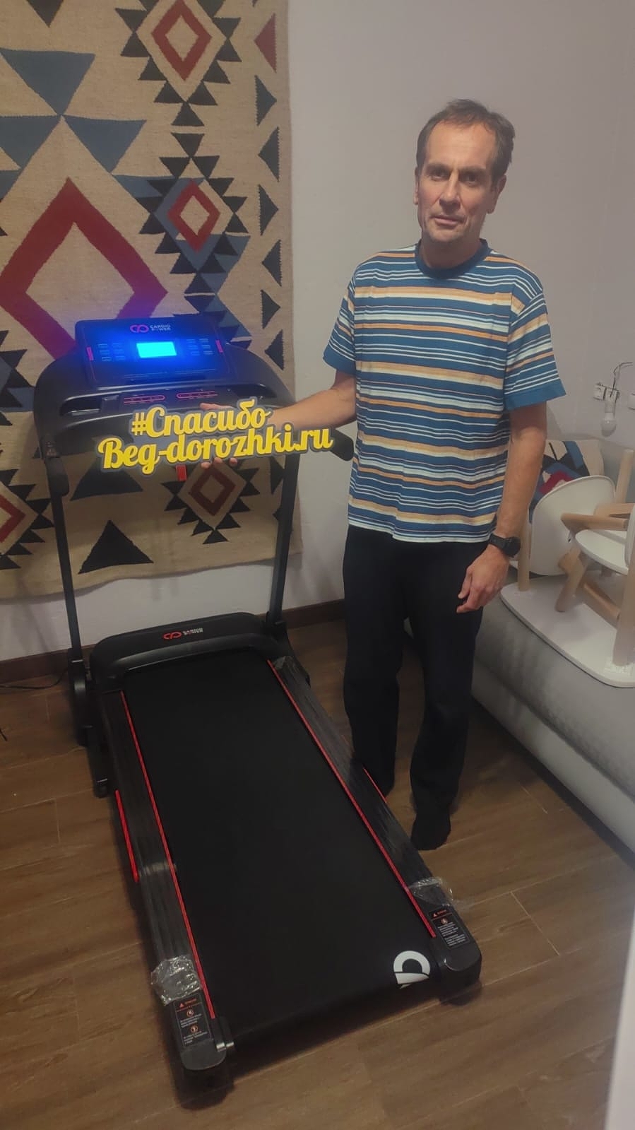 Беговая дорожка CardioPower Track3 (выставочный образец) фото 15 CardioPower Track3 (выставочный образец) photo 15