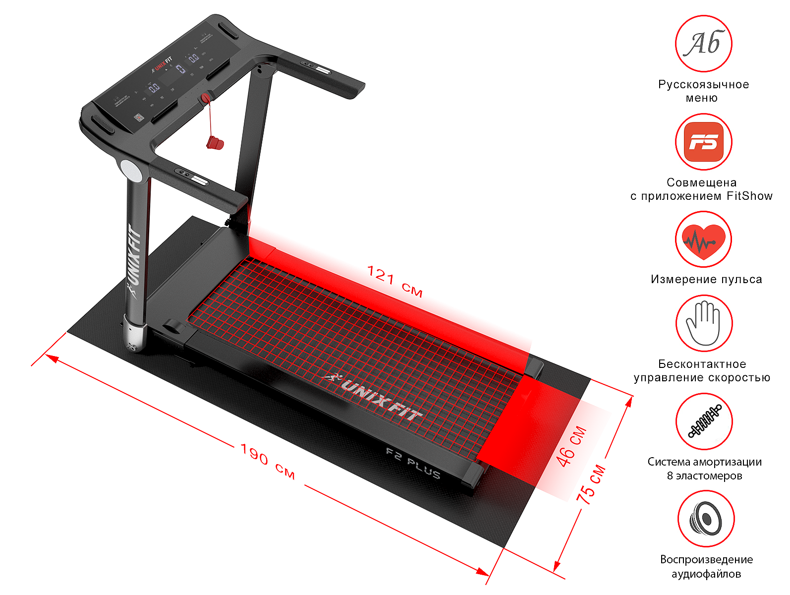 UNIXFIT Hi-tech F2 PLUS Dark Storm photo 15